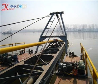 Diesel Engine Draft 1.3m Sand Dredger River Sand Mining machine