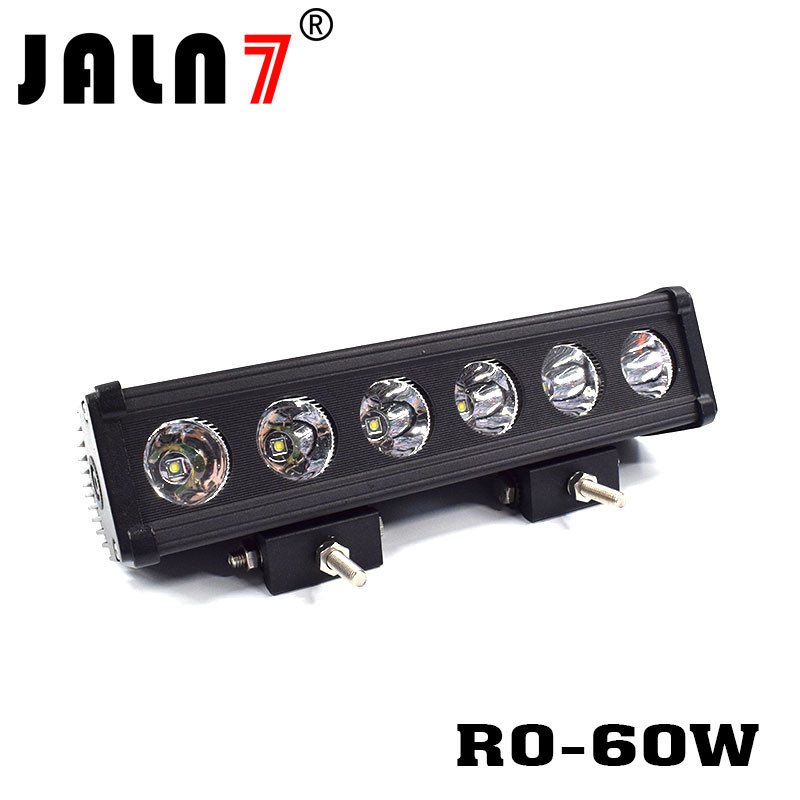LED Light Bar JALN7 60W CREE Spot Flood Combo LED Driving Lamp Super Bright Off Road Lights LED Work Light Boat Jeep
