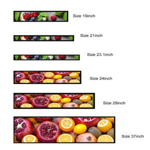 Quality Ultra Wide Stretched Bar LCD Display Wall Mount 19.5 Inch 24 Inch 35 Inch wholesale