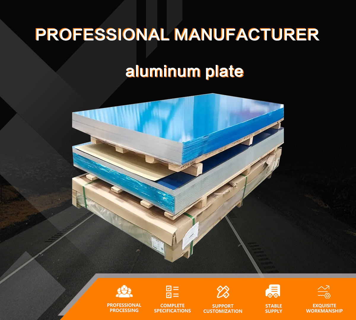 H14 H16 Anodizing Aluminum Alloy Sheet Plate 5052 5083 0.25-4.5mm