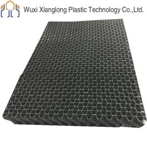 Quality D65mm PVC Air Inlet Louvre 2000mm 2400mm Cooling Tower Components wholesale