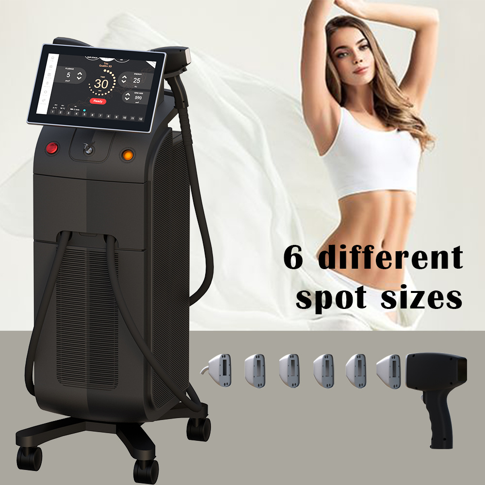 Spa Laser Hair Removal Machine Diode Stationary Style For Skin Tightening / Pore Remover,
