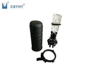 Quality 144FO fiber optic splice closure with 1 oval and 4 round cable port wholesale