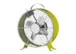 Portable Retro Electric Table Fan 9 Inch 120V 60Hz 25W Chrome Grill Houseware