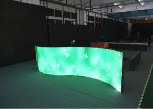 Quality PH5.95 500mm x 500mm Curved LED Screens , IP65 curved led panels display wholesale