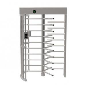 Quality Fingerprint Barrier Turnstile Gate Bi Directional SUS304 Full Height Turnstile wholesale