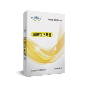 Quality Dental Heat Treated Optimal Copper Niti Wires Orthodontics wholesale