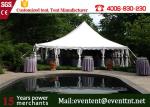 Durable garden marquee pavilion pagoda party tent with logo printed for