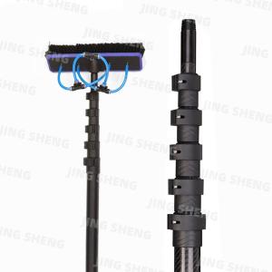 Quality 33 ft High Quality Professional Carbon Fiber Window Cleaning Pole or Outdoor Indoor Use Solar Cleaning Panels wholesale