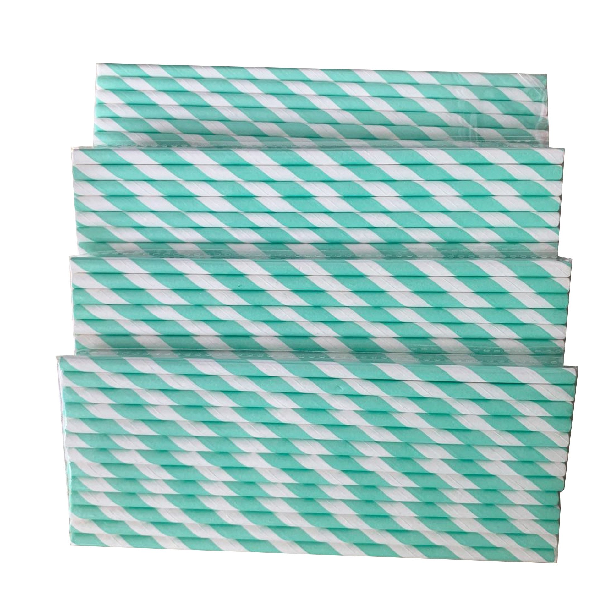 PLA Biodegradable Paper Straws Brown Paper Straws Independent Packaging