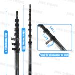 39ft High Quality Professional Carbon Fiber Window Cleaning Pole or Outdoor