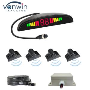 Quality Waterproof 12V/24V Parking Sensor System With 4 Sensors For Truck / Bus wholesale
