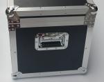 High quality aluminum flight case to storage instrument black flight carry case