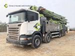 In 2016 Zoomlion Remanufactured Used Concrete Boom Truck 63 Meters