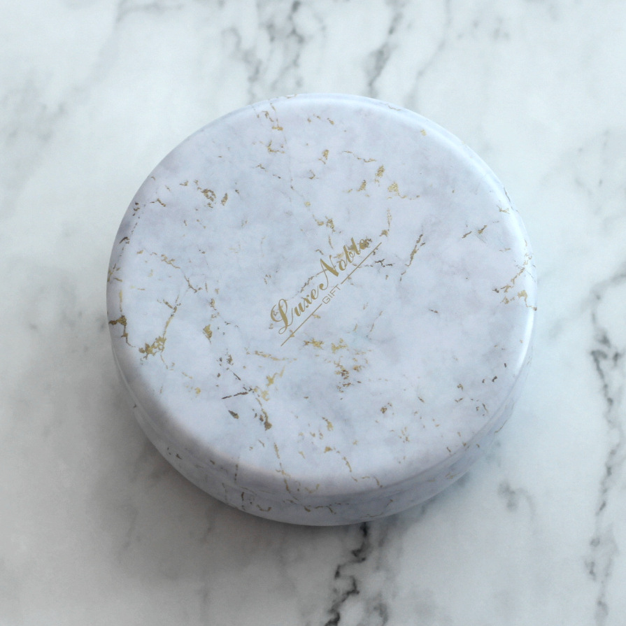 Antirust Dustproof Small Round Tin Box , Ultraportable Round Gift Tins