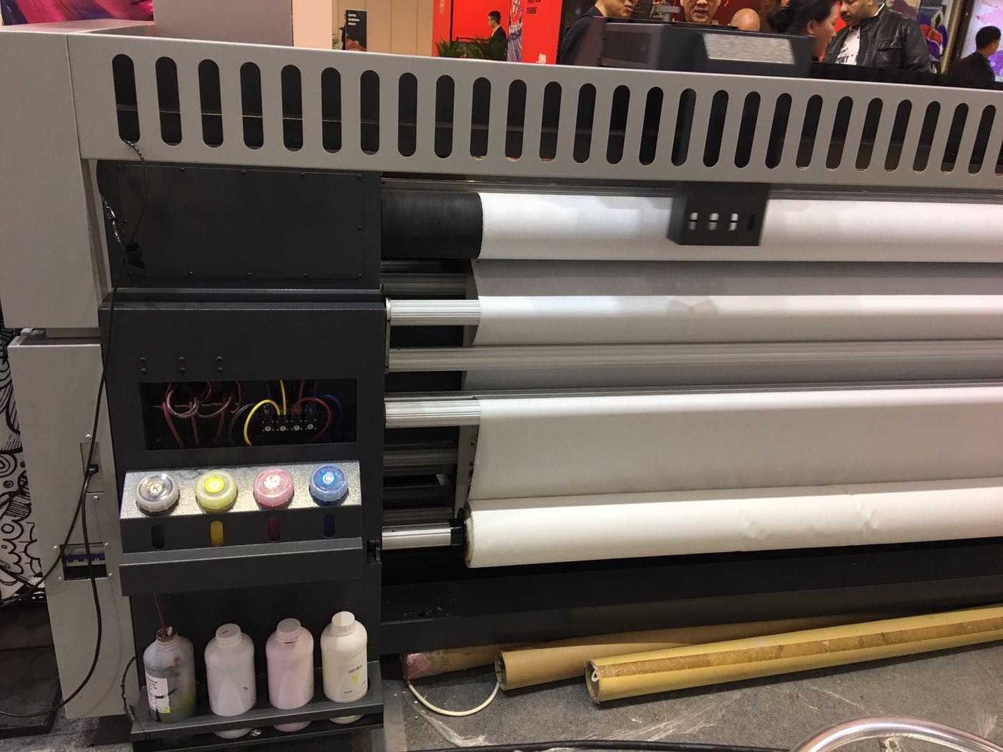 Banners Fabric Plotter Large Format Printers 128M RAM Digital Printing