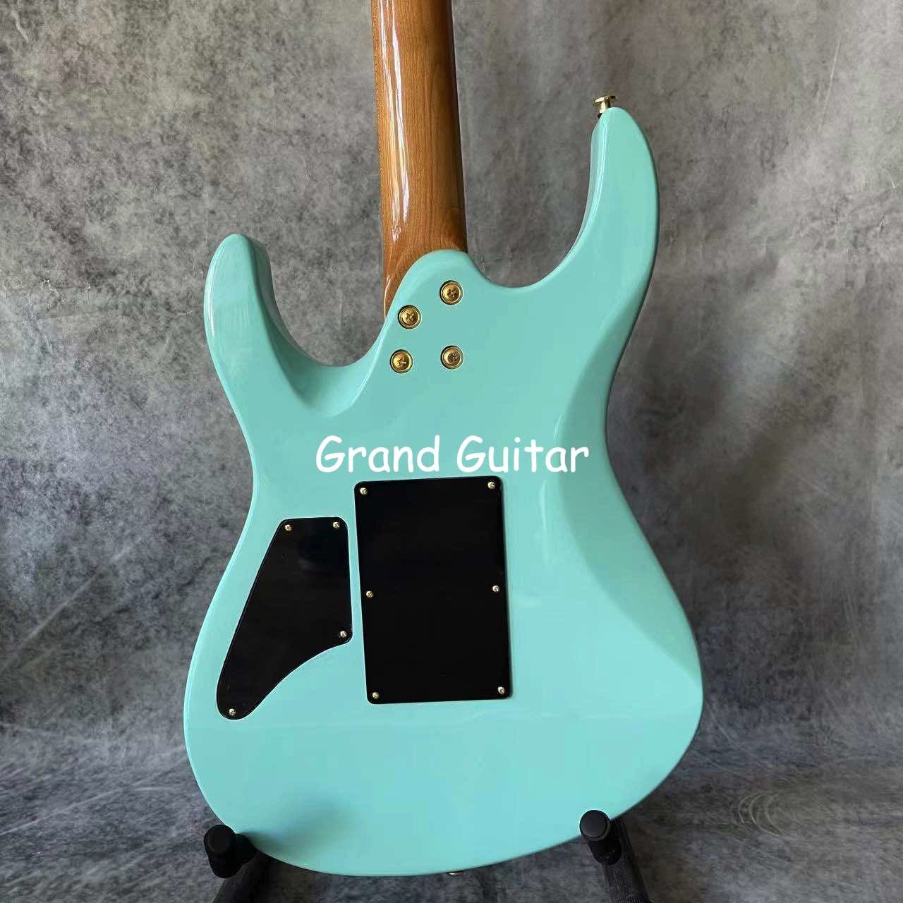 Custom 6 strings suhr style roasted neck locking tuner stainless frets electric guitar
