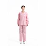 35% Polyester 65% Cotton Scrub Suit Uniforms Female