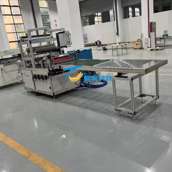 1KW Air Filter Production Line 50HZ Knife Paper Pleating Machine 1300mm Working
