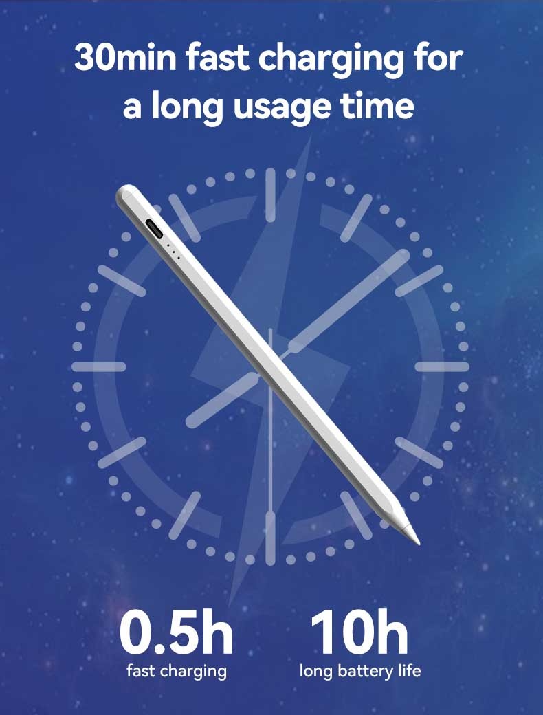 Innovative Active Stylus Pencil With Long Lasting Lithium Battery