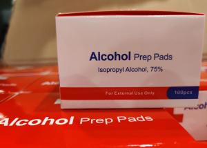 Quality Spunlace Nonwoven Fabric Skin 75% Isopropyl Alcohol Wipe wholesale