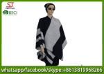 560g 130*130cm 100%Acrylic woven jacquard word poncho hot sale new style keep