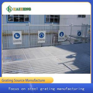 Quality Q235 Low Carbon Steel Metal Grating Bar For Power Plant Platform wholesale