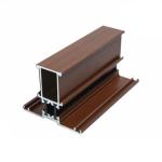 5.8-7.0m 6063 T5 Wood Finish Aluminium Profiles For Windows Doors