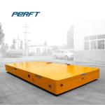 15 ton automated low flatbed trackless transfer cart for ship industry transport