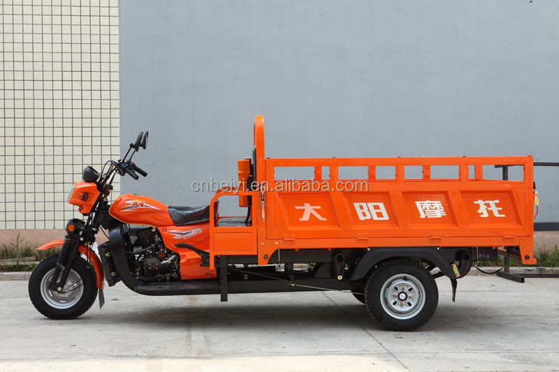 2500 Kg For Cargo 3 Wheel Motorcycle with Watered/Air Cooled Engine at Competitive