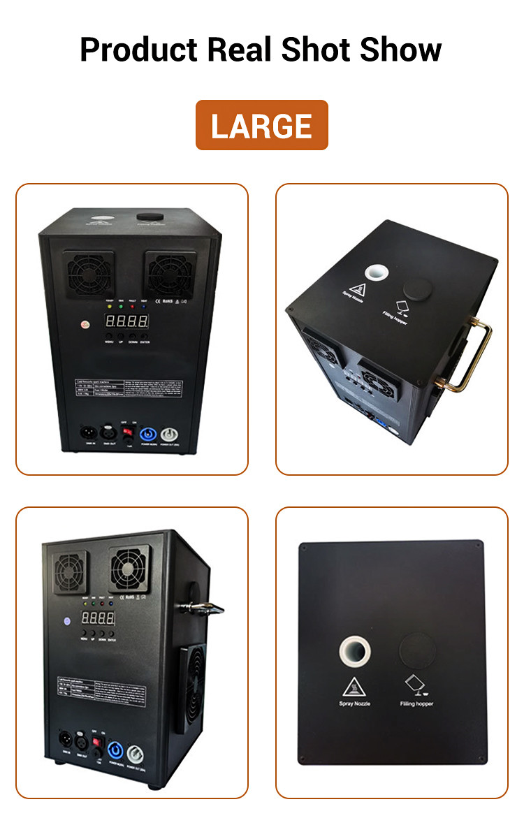 700w Cold Spark Effect Machine Party Stage Cold Sparkler Fountain Wedding Ti Powder