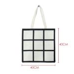 Personality Stylish Sublimation Grid-Patterned Shoulder Bag For Sublimation
