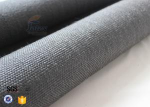 Quality 800gsm Black Vermiculite Coated Fiberglass Fabric Thermal Insulation Materials wholesale