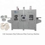 Fiber Moulding Pulp Food Container Thermoforming Machine 2000pcs/day
