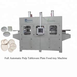 Fiber Moulding  Pulp Food Container Thermoforming Machine 2000pcs/day