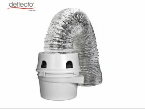 Quality Indoor Dryer Vent Kit , 4 Inch Dryer Vent Lint Trap Bucket 4'' Hose Clip wholesale