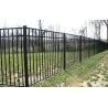 Buy cheap Q195 Q235 Steel Tubular Metal Fence Powder Coated Tubular Security Fencing from wholesalers