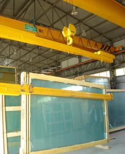 Quality C Or U Shape Container Glass Lifting Crane For Railway Stations , Docks wholesale
