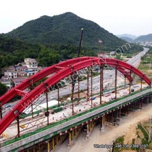 Quality Customizable Steel Arch Bridge Heavy Load Long Span wholesale