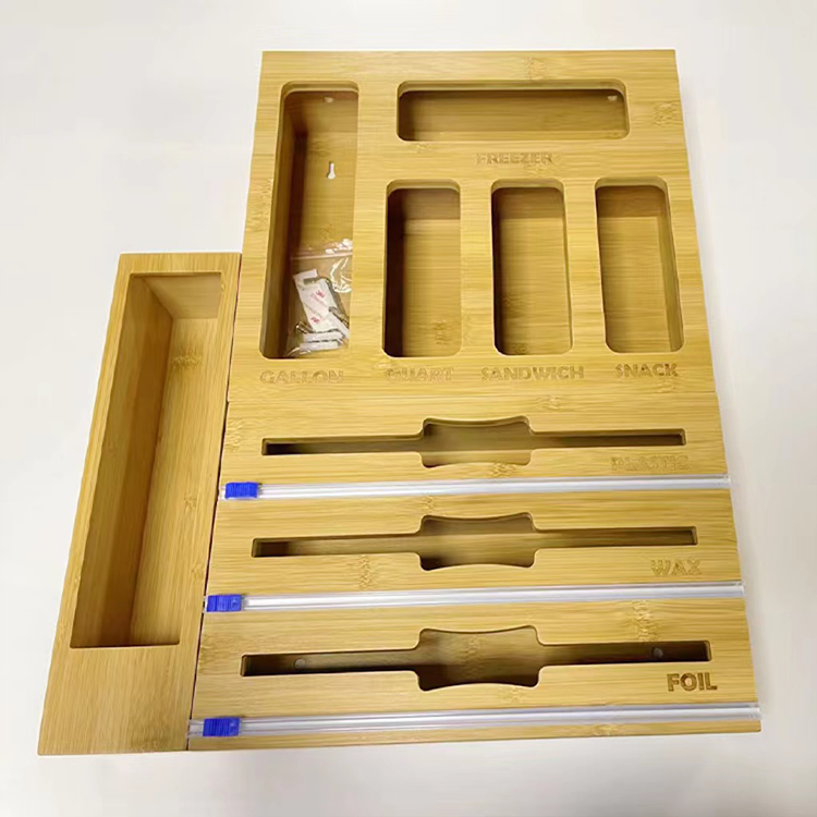 Customizable No. of Tiers 9 in 1 Bag Storage for Kitchen Drawers and Walls Sustainable