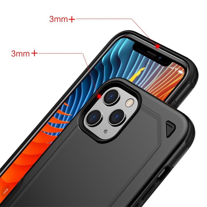 Hybrid TPU PC Phone Case Anti Slip Bumper Phone Cover For Iphone 12