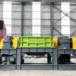 220Kw Twin Shaft Shredder Aluminum Metal Recycling Machine Automatic