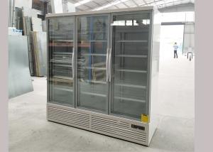 Quality Beer Upright Glass Door Display Fridges With Three Door wholesale