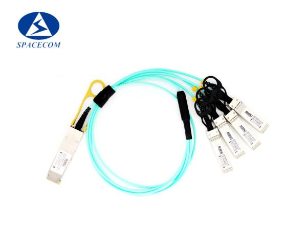 Cheap QSFP28 100G To 4x25G SFP28 Aoc Cable 850nm For Storage Area Networks for sale