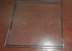 2m Rock Square Wire Panels Mining Screen Mesh Mn65 Stainless Steel