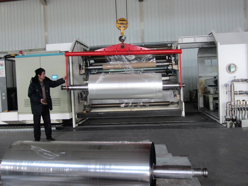 Free Span Aluminum Vacuum Metallizer for PET/CPP/BOPP/PE/PVC Films Metallizing 20000KG