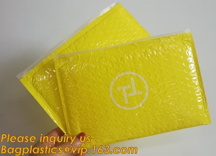 Cosmetic Pink Slider Padded Bag/Silver k Bag With Bubble,Padded Envelopes Cheap Aluminium Foil k Holographic