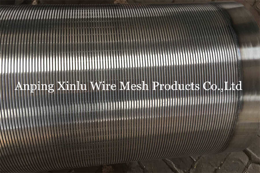 95 Bar Continuous Slot Sand Control Screens Vee Wire For Water Well