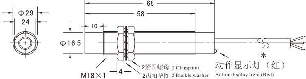 M18 Inductive Sensor Switch LJ18A3-8-Z/EX 2-wire DC NO 8mm Detecting Distance Non-flush Proximity Sensor