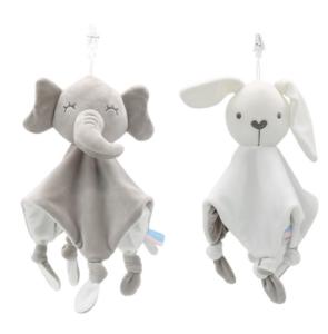 Quality Sleeping Baby Pacifier Animal Plush Toys Adorable Cuddly Cute wholesale